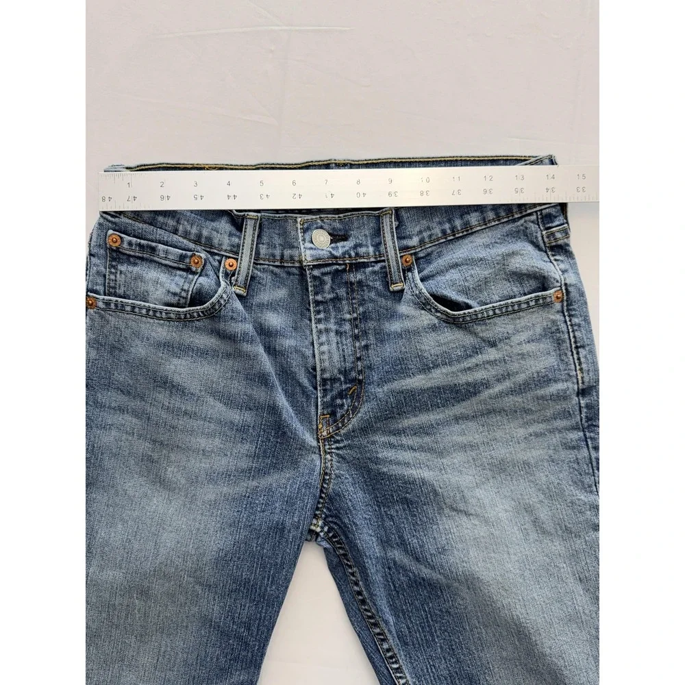 Levi's 511‎ Jeans Mens 30x32 Blue Medium Wash Slim Tapered Denim Pants Casual